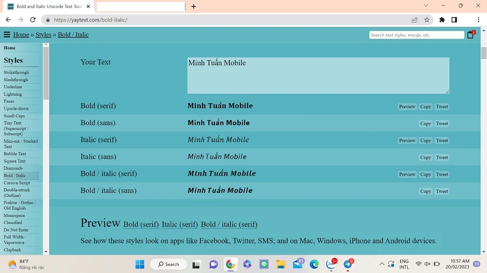 Bật mí cách viết chữ in đậm trên Facebook 