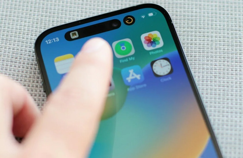 Trên Dynamic Island có thể giúp bạn thao tác nhanh một số điều khiển tiện lợi khác 