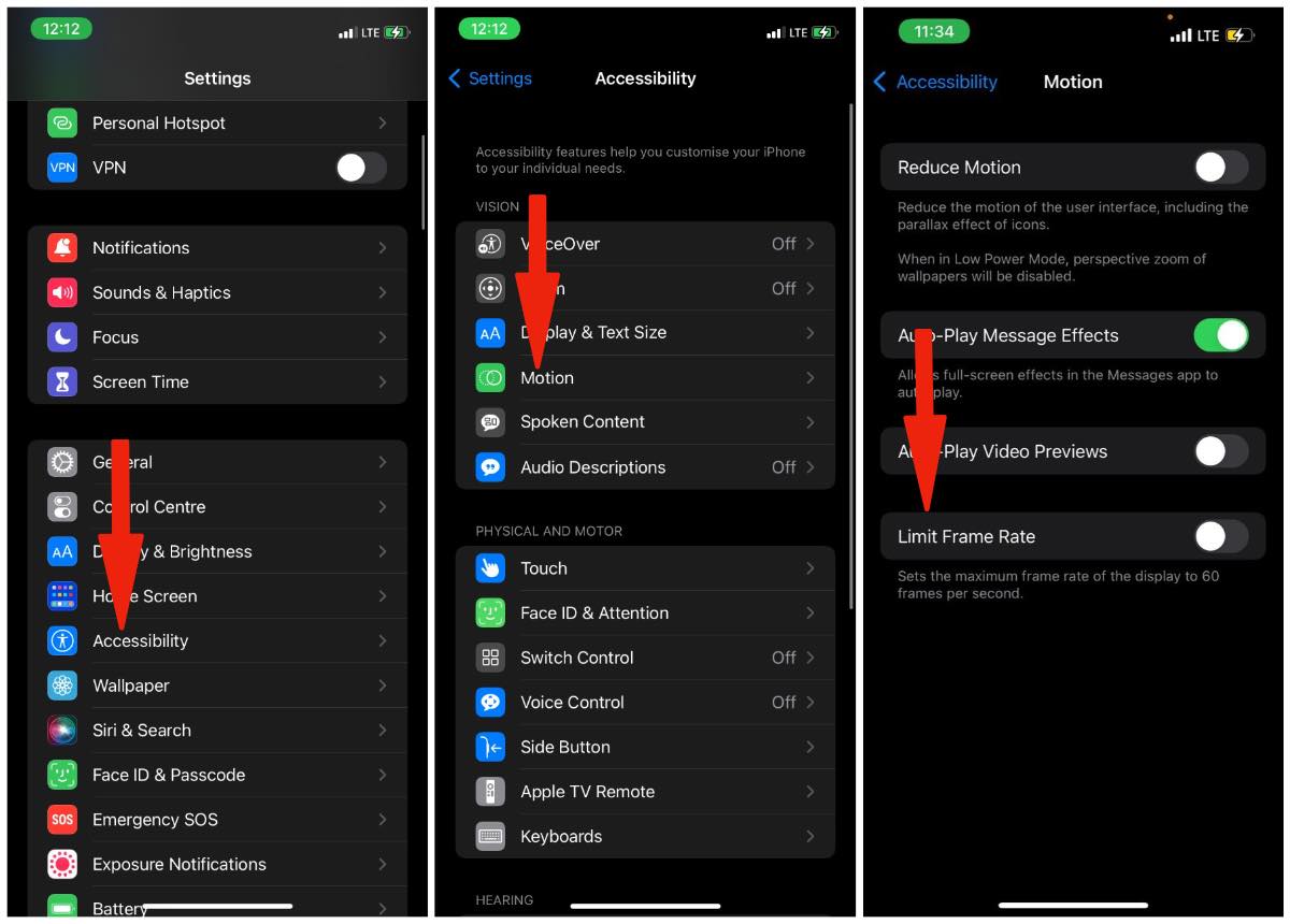 Làm sao tắt màn hình hình 120Hz trên iPhone 13 Pro, iPhone 13 Pro Max để tiết kiệm pin
