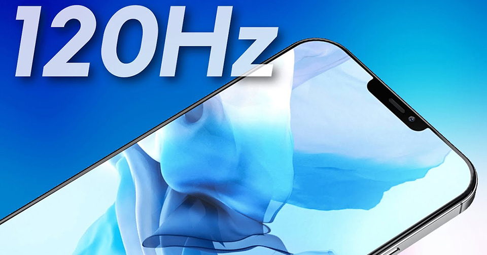 Màn hình hình 120Hz trên iPhone 13 Pro, iPhone 13 Pro Max khá tốn pin