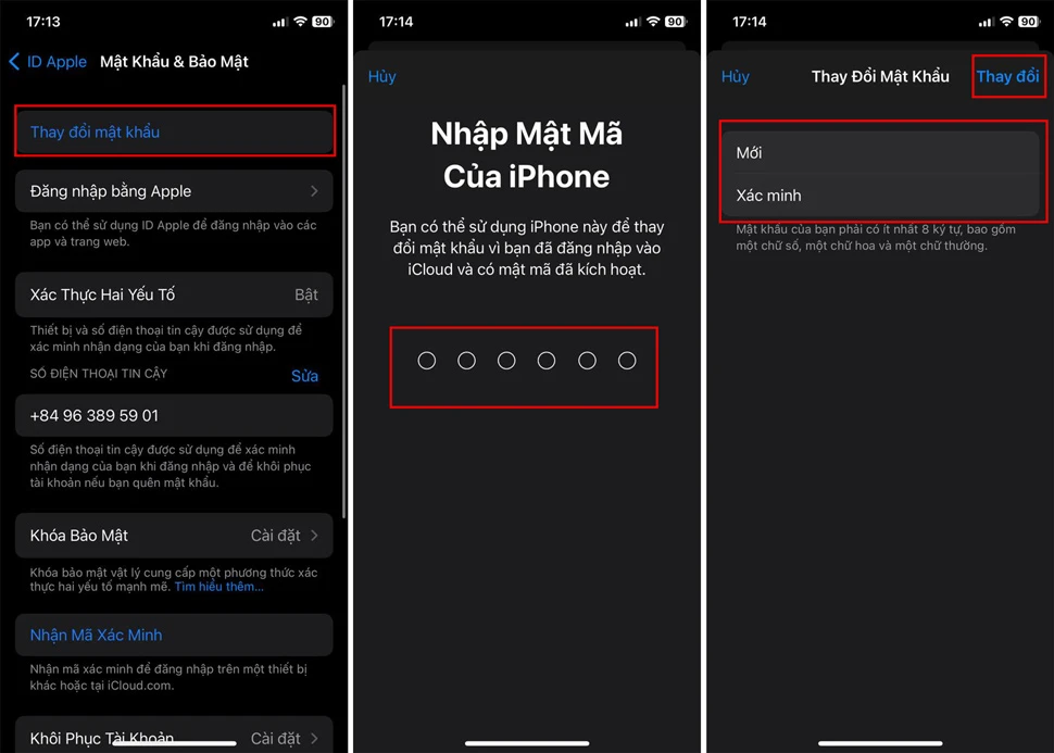 Lấy lại mật khẩu Apple ID trên iPhone cực nhanh chóng