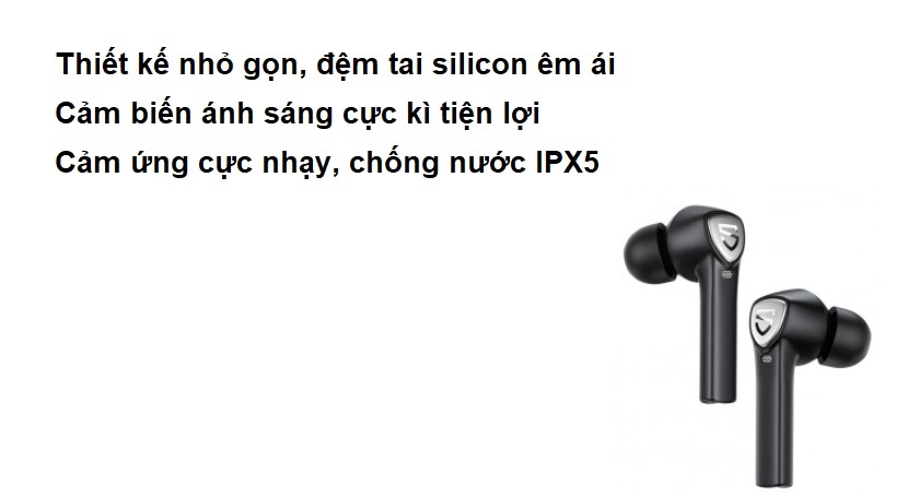 Tai nghe bluetooth Earbuds Soundpeats True Capsule 2