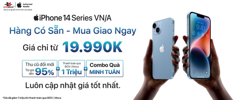 Mua ngay iPhone 14 Series tại Minh Tuấn Mobile 