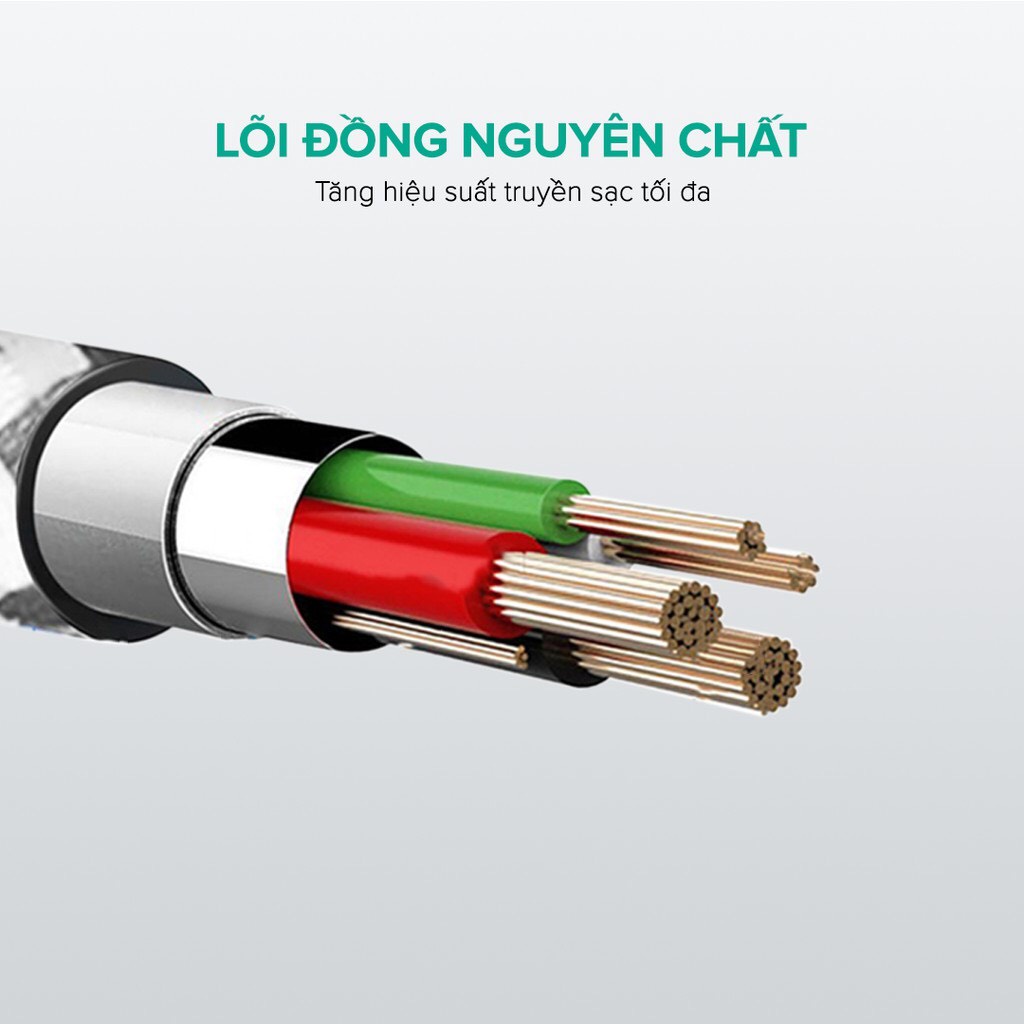 Cáp USB-A to Lightning Aukey 0.9m MFi CB-BAL7