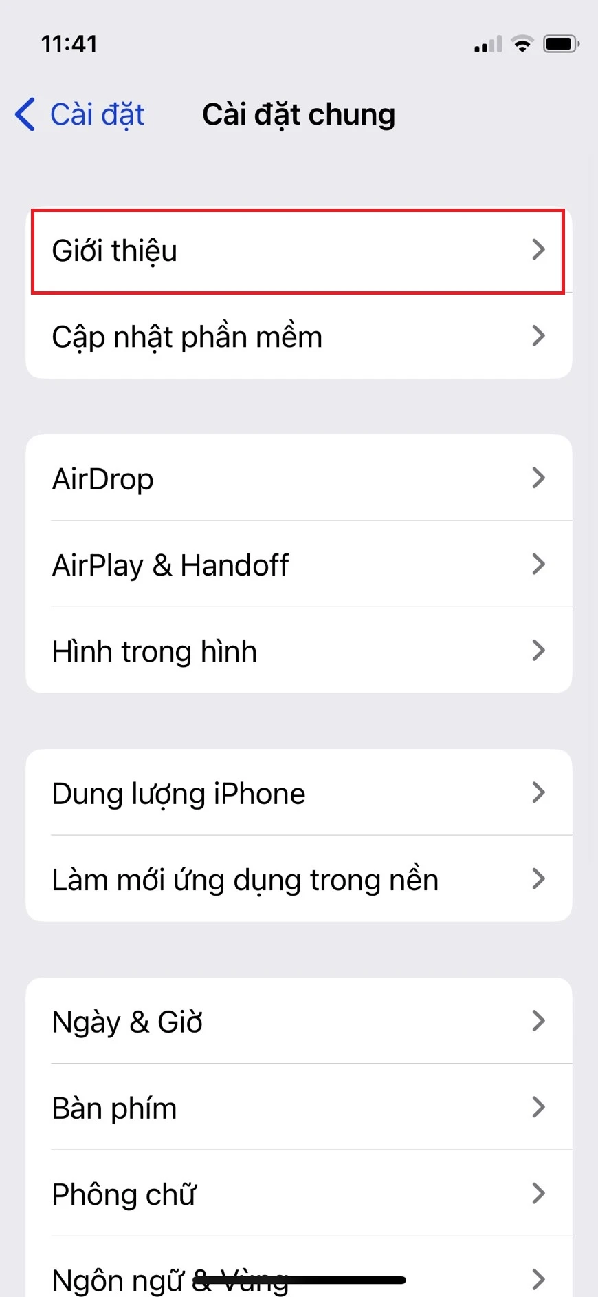 Gỡ bỏ bản cập nhập phần mềm 