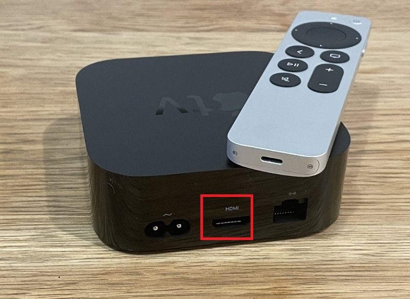 Cổng HDMI không có sự khác biệt giữa Apple TV 4K 2021 với 2022