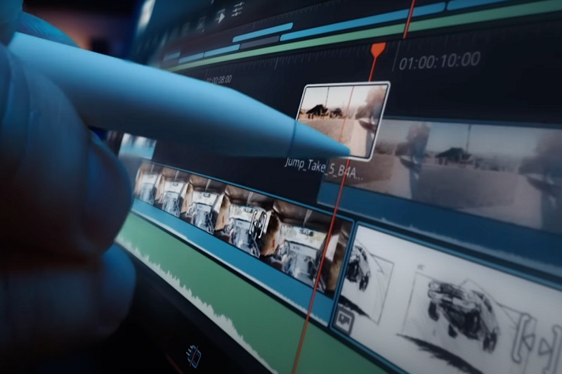 phần mềm DaVinci Resolve có thể tương thích với công nghệ MultiTouch của Apple và bút thông minh Apple Pencil
