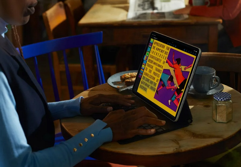 Chip silicone của Apple phát huy mạnh mẽ trên ipad pro 