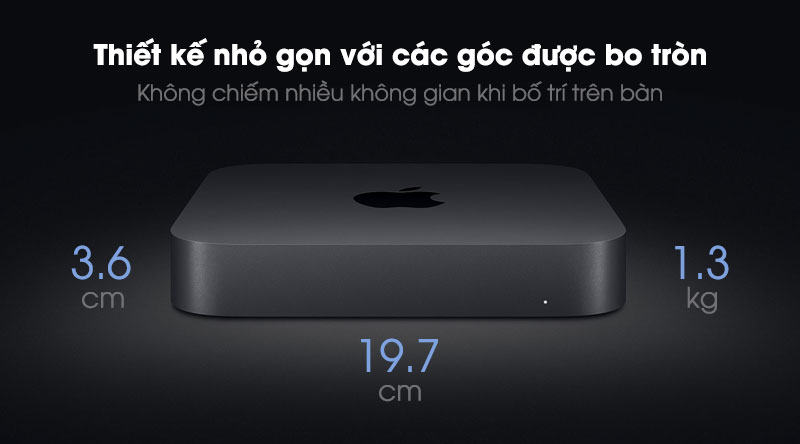 Mac Mini thiết kế nhỏ gọn 