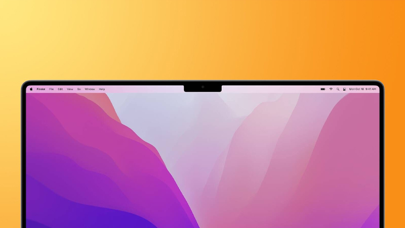 tính năng notch của macbook pro 2021