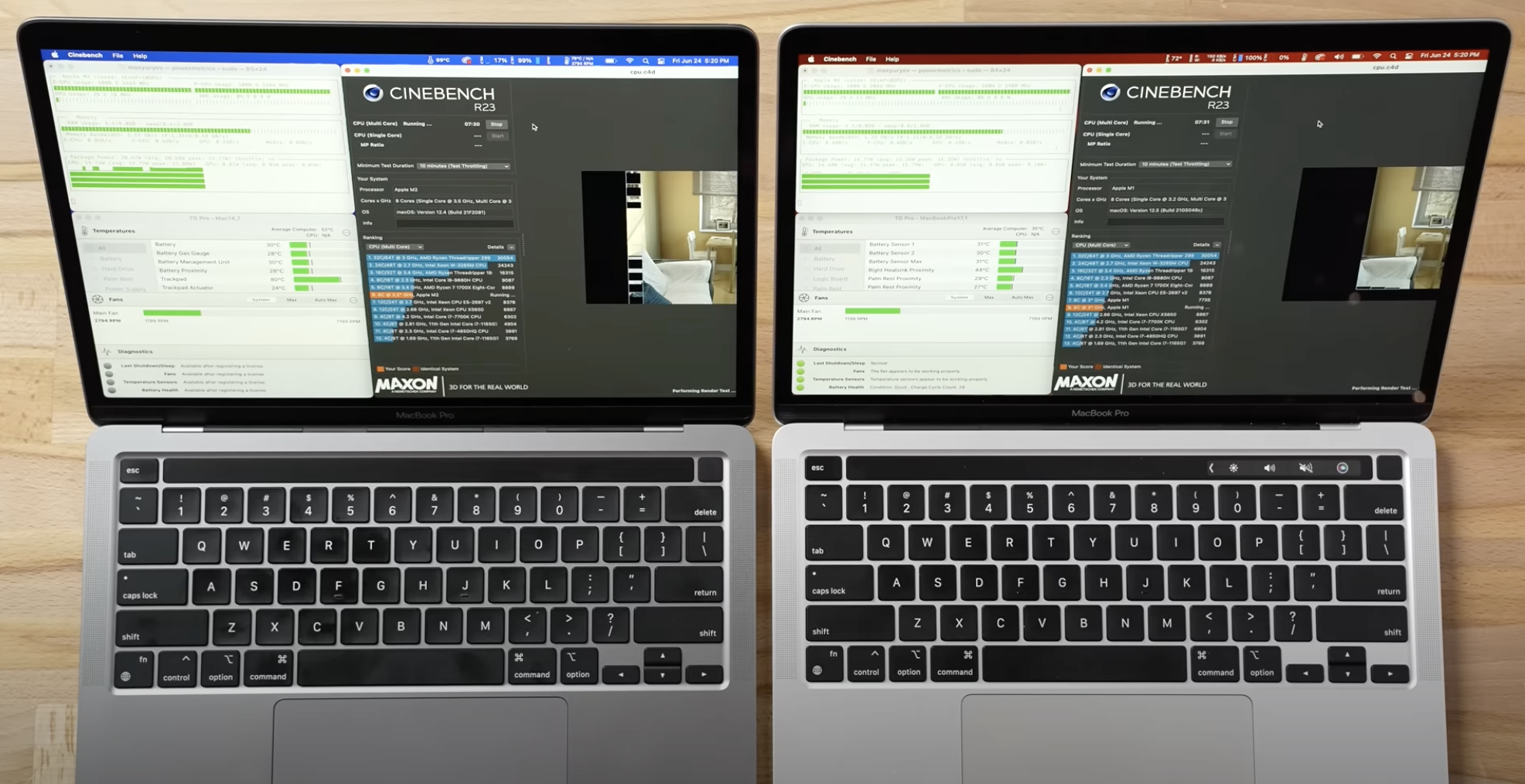 MacBook Pro M2 cấp nhập cảnh có ổ SSD chậm hơn so với mẫu M1