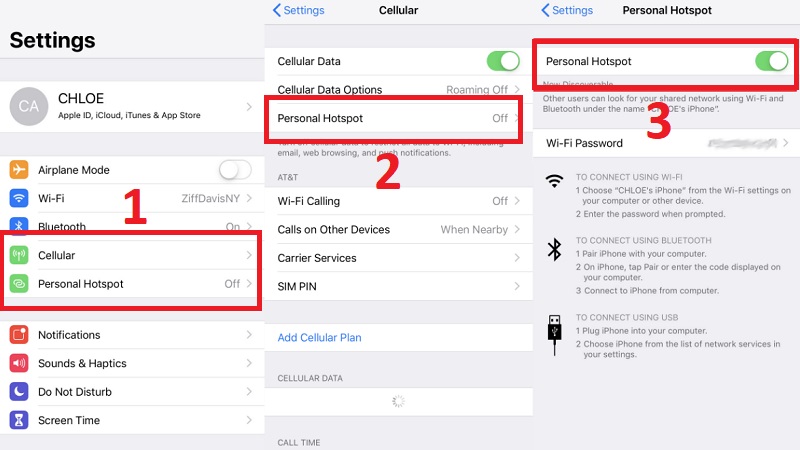Cách thiết lập Điểm phát sóng trên điện thoại