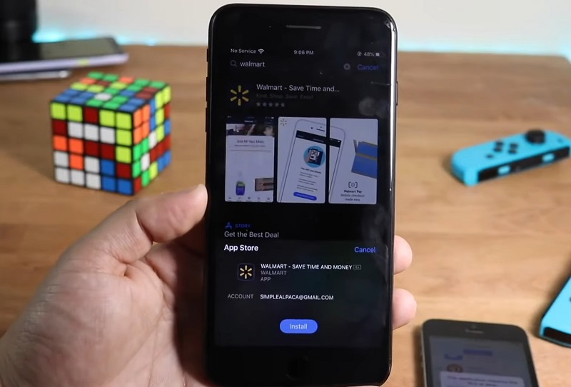 Tìm ứng dụng muốn tải về trên iPhone cũ