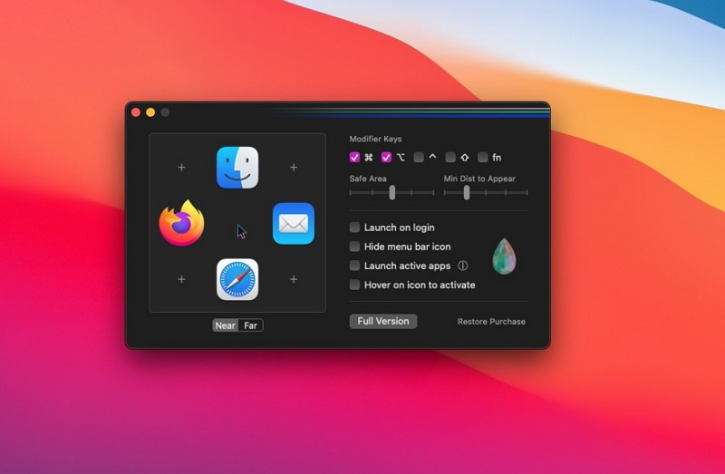 Phần mềm Charmstone giúp ghim ứng dụng để khởi chạy nhanh 