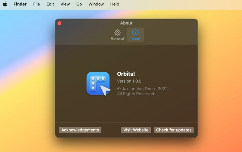 Phần mềm Orbital giúp khởi chạy nhanh ứng dụng tiện lợi cho việc sử dụng 