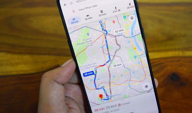 Sử dụng vị trí ghim để chỉ đường