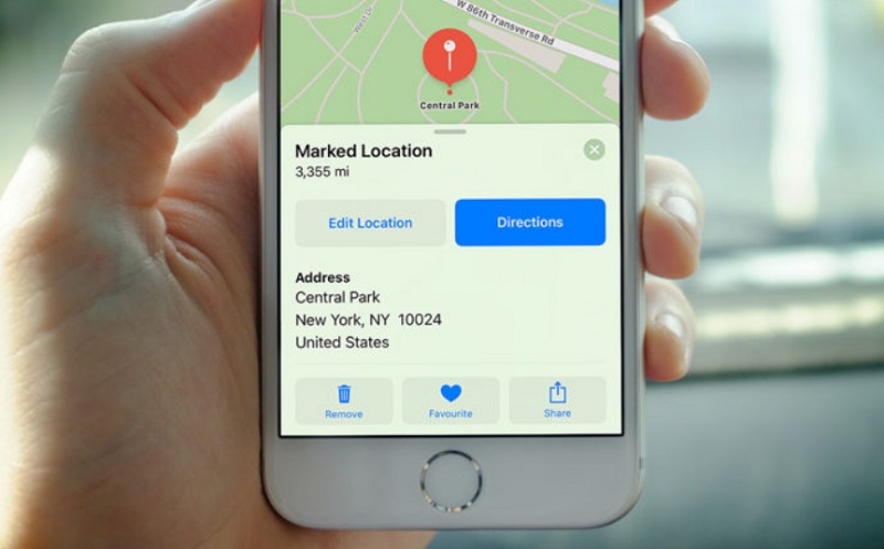 Lưu vị trí ghim google maps