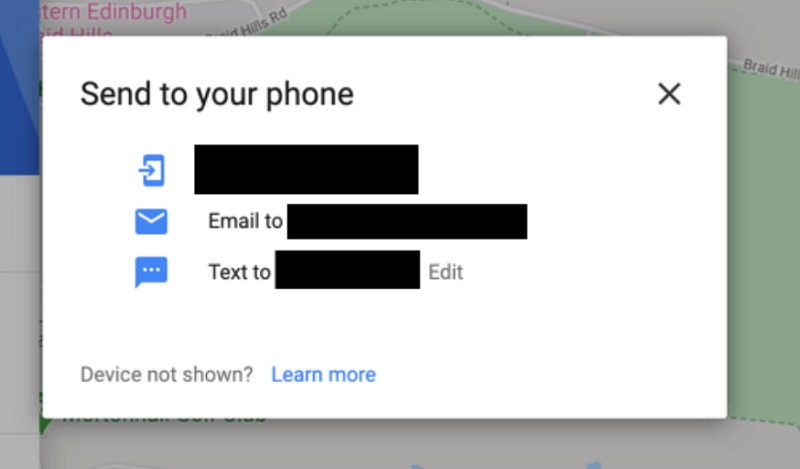 Gửi mã pin máy tính đến điện thoại