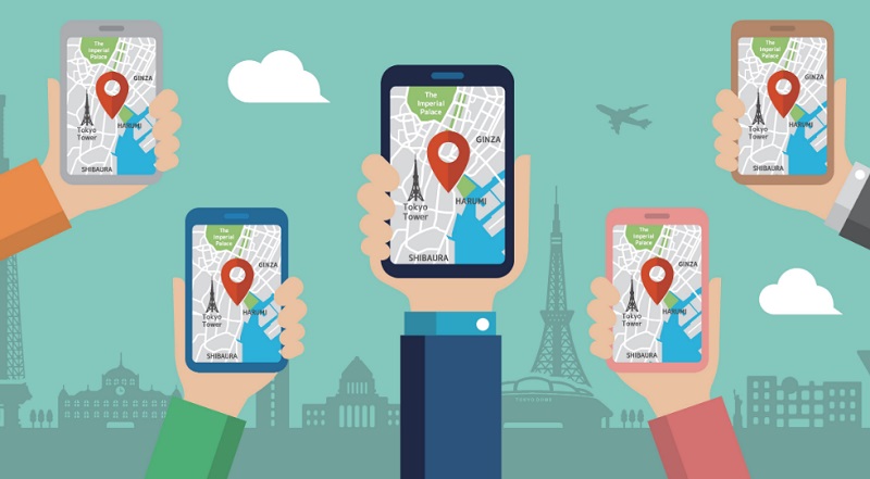 Chia sẻ vị trí ghim với người khác