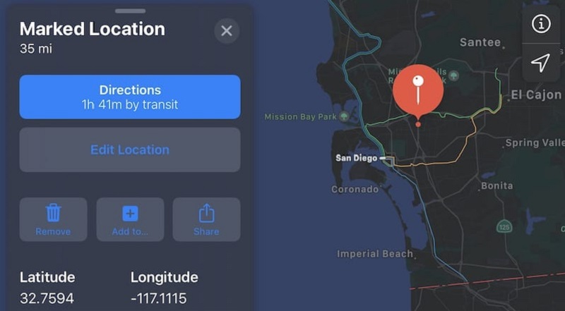 Gắn nhãn vào vị trí ghim