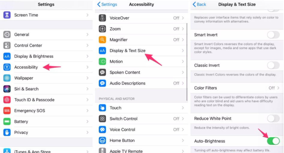 Độ sáng tự động