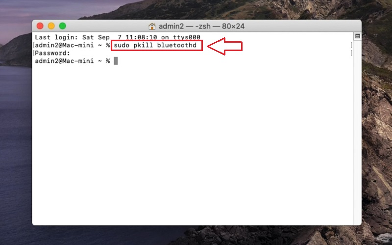 Cách reset mô-đun Bluetooth trên macOS Monterey trở về đây