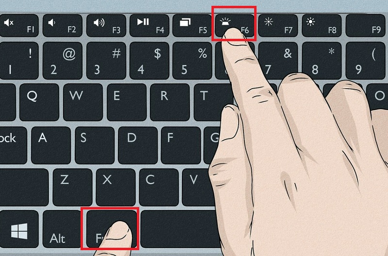 khóa hoặc mở khóa phím chức năng Fn