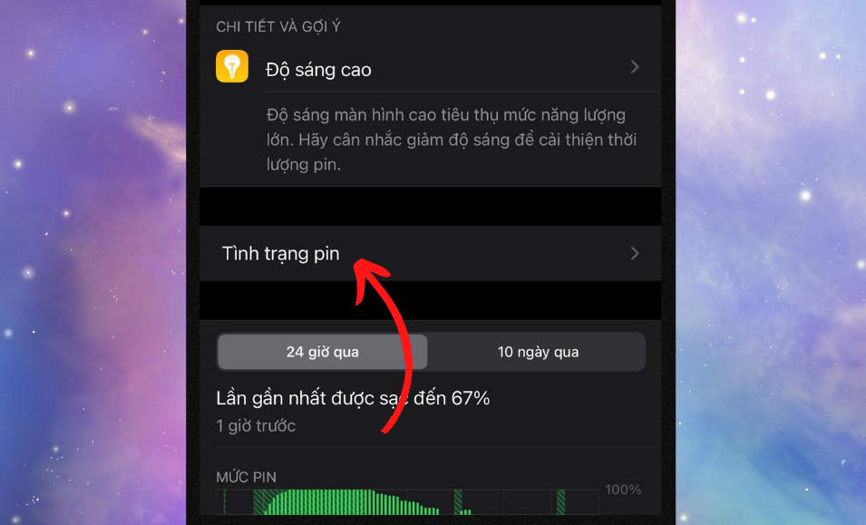 Mẹo kiểm tra iPhone cũ đơn giản kiểm tra lượng pin 