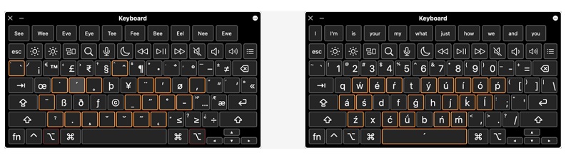 Bàn phím cũng có một số phím chết rất khó sử dụng