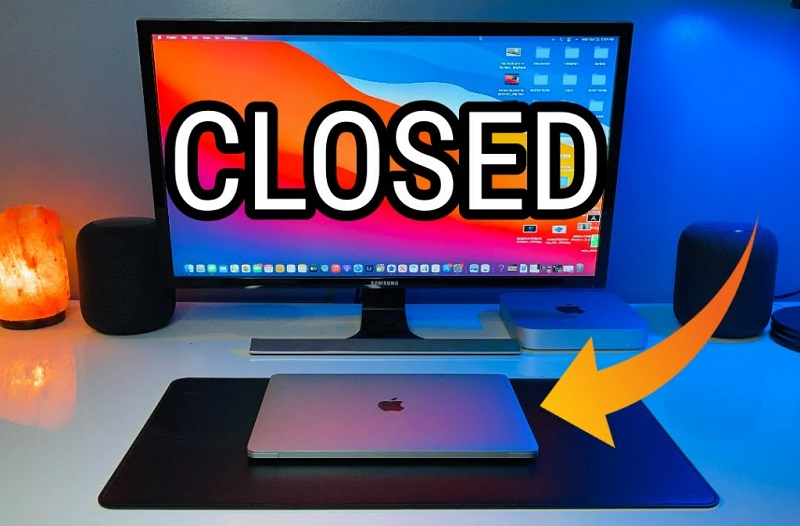 Cách sử dụng MacBook khi đóng nắp máy