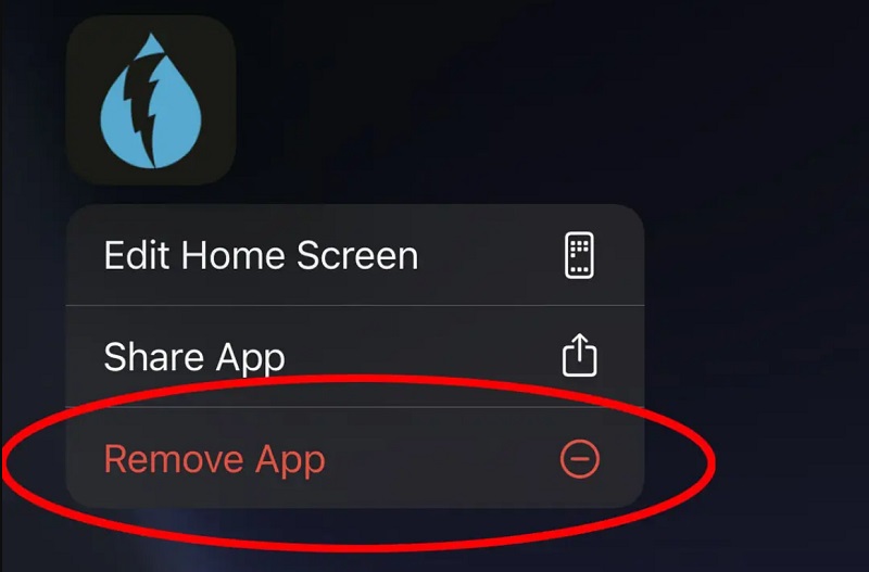 Cách xóa ứng dụng khỏi Màn hình chính