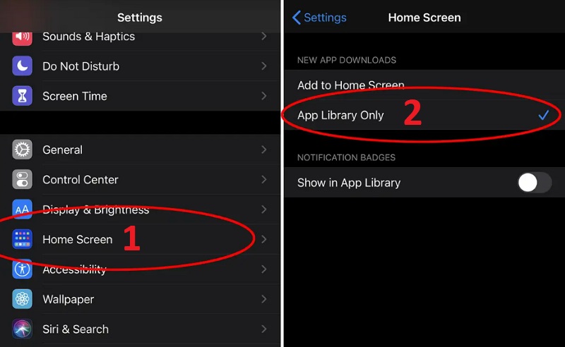 Cách dừng các ứng dụng đã tải xuống được thêm vào Màn hình chính