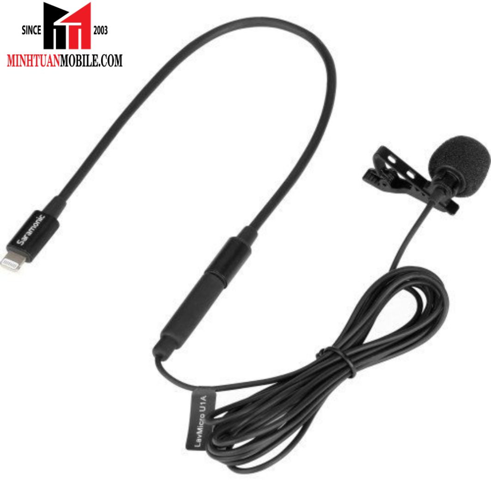 Micro thu âm kẹp áo Saramonic LavMicro U1A