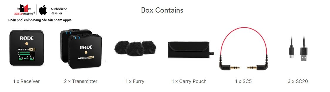 micro thu âm rode go ii wireless