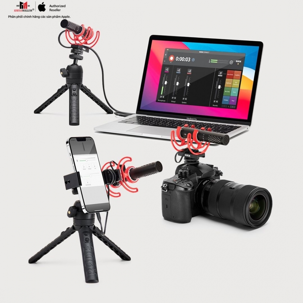 Micro thu âm rode videomic go ii