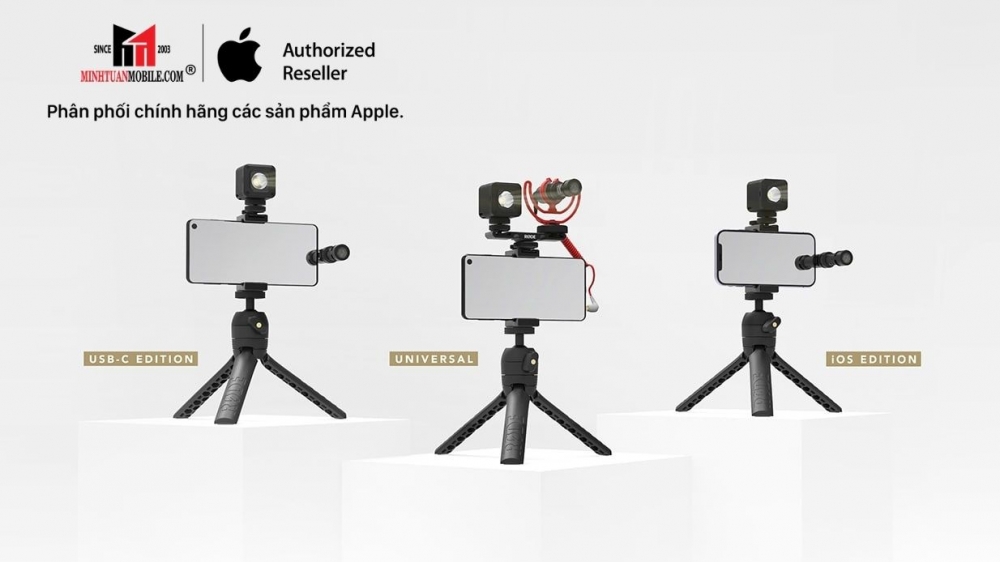 Micro thu âm rode vlogger kit