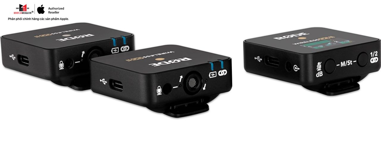 Micro thu âm rode wireless go ii
