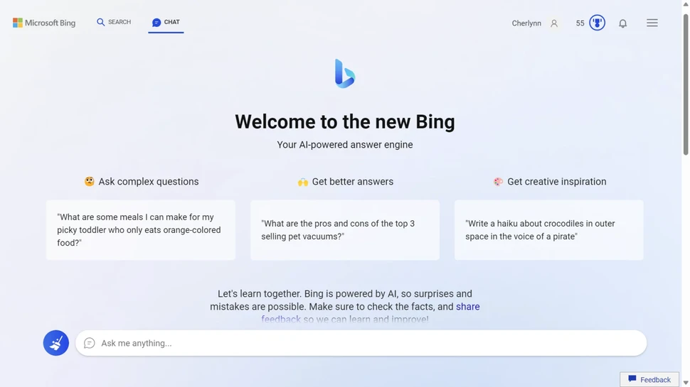Microsoft cung cấp Chatbot Bing cạnh tranh ChatGPT  