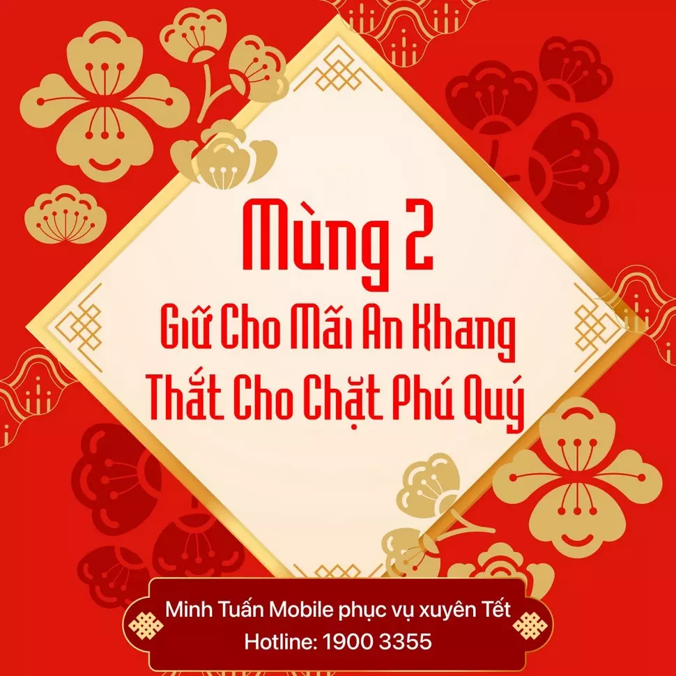 Minh Tuấn Mobile chúc mừng năm mới Quý Mão 2023