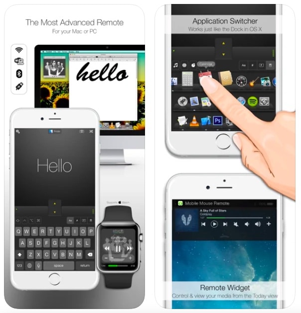Điều khiển từ xa bằng chuột di động