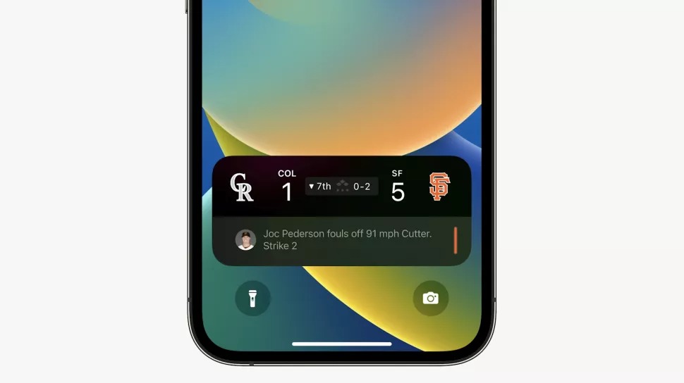 Những thao tác tuyệt vời sẽ có trên màn hình khóa iOS 16 khiến bạn đứng ngồi không yên