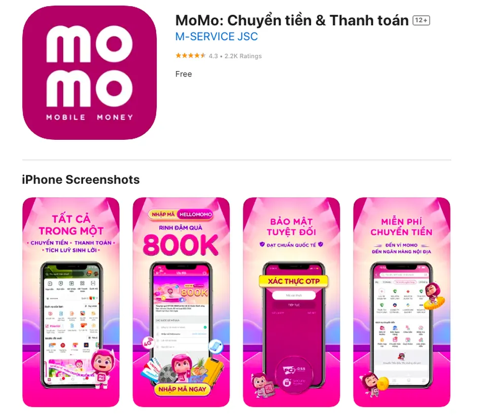 Momo - Đặt vé xe khách chỉ vài bước đơn giản