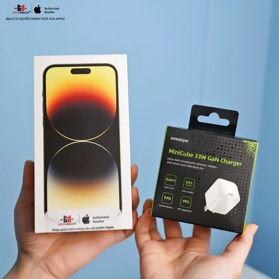 Mua iPhone 14 Pro Max, tặng cốc sạc Innostyle