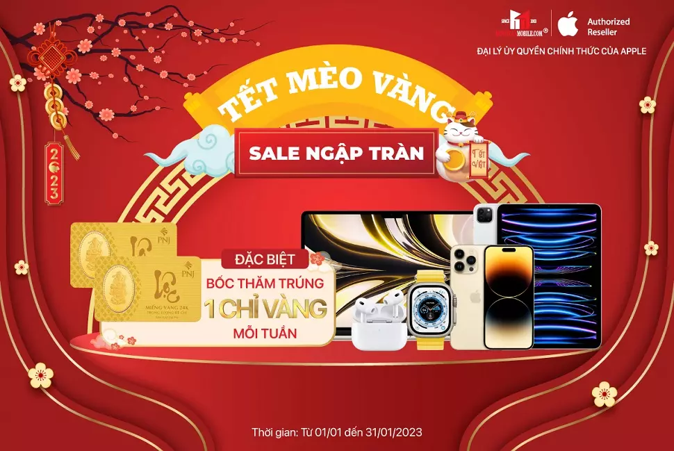 mua iPhone trúng vàng