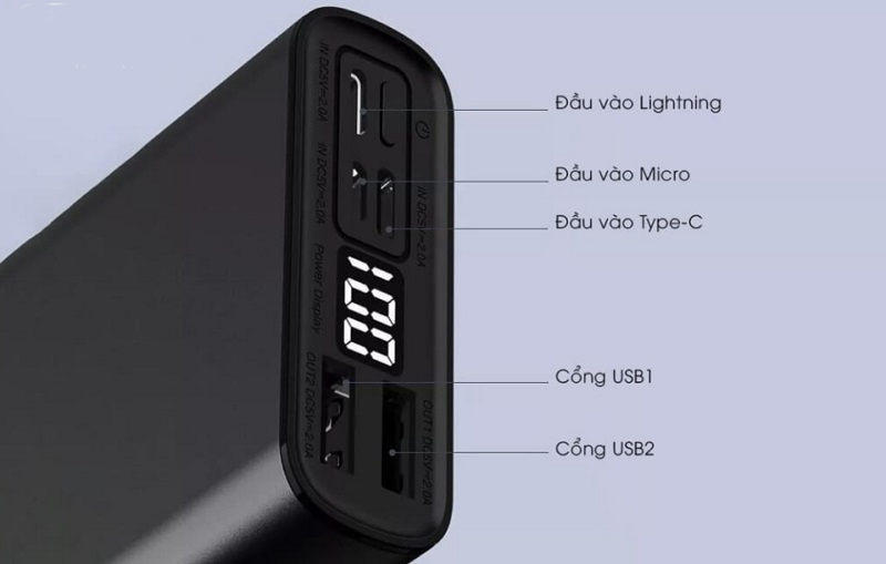 Tích hợp cổng sạc Lighting