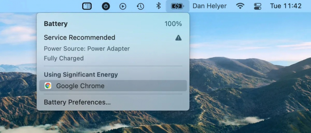 Chrome tiêu tốn nhiều điện năng hơn Safari