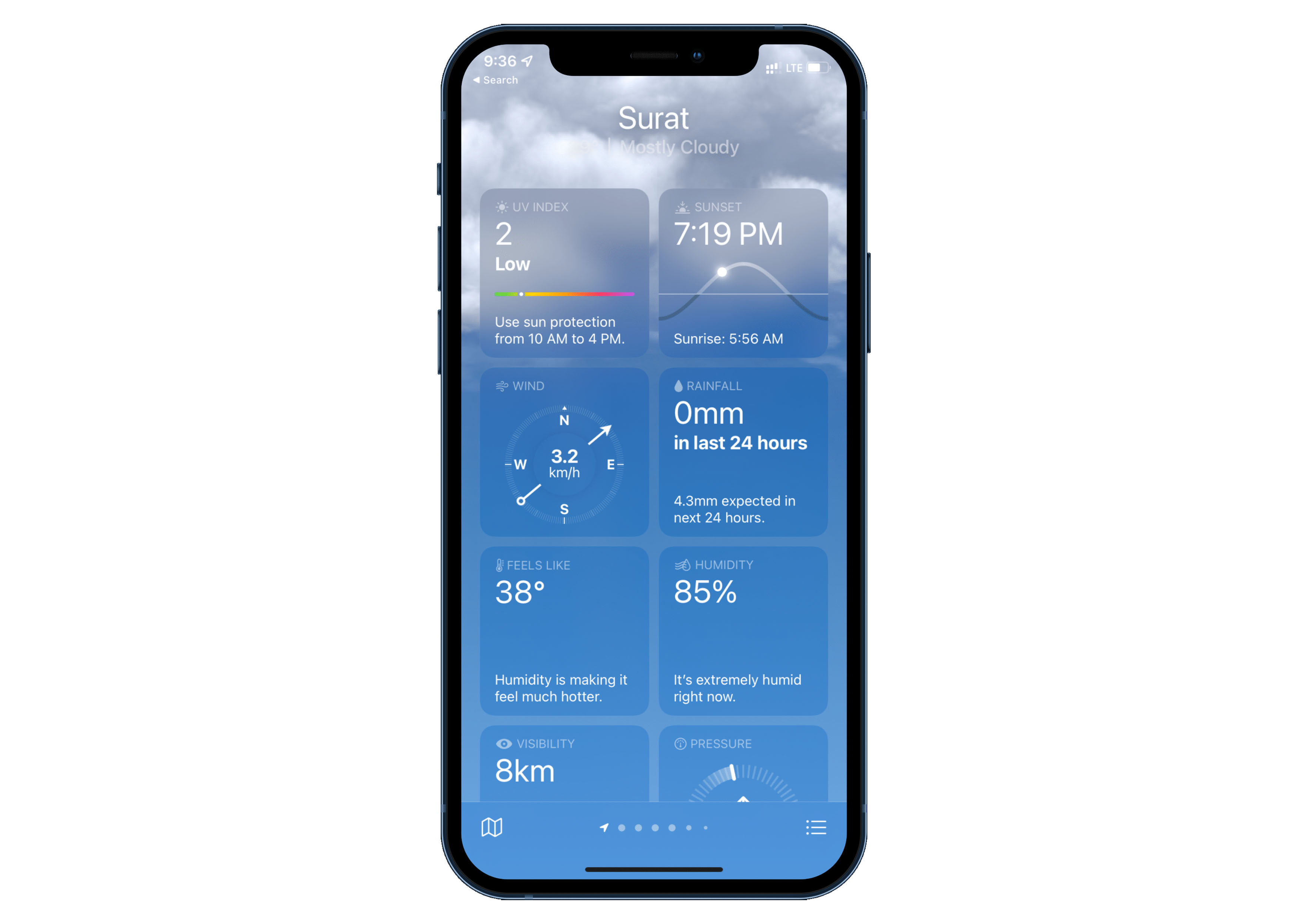 Ứng dụng thời tiết được cải tiến