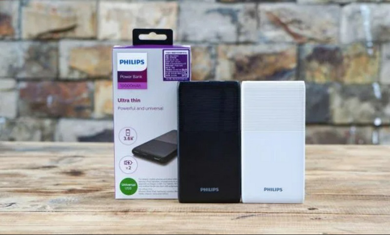 Pin sạc dự phòng Philips 10.000 mAh 10.5W DLP9001N