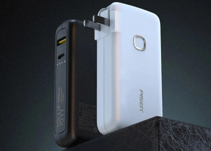 Pin sạc dự phòng Pisen 10.000 mAh Quick High Power Box D289