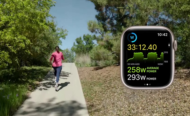 Chức năng Theo dõi các chỉ số liên quan đến thao tác chạy bộ